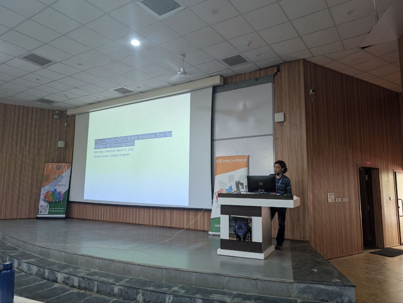 Shivam speaking about clazy