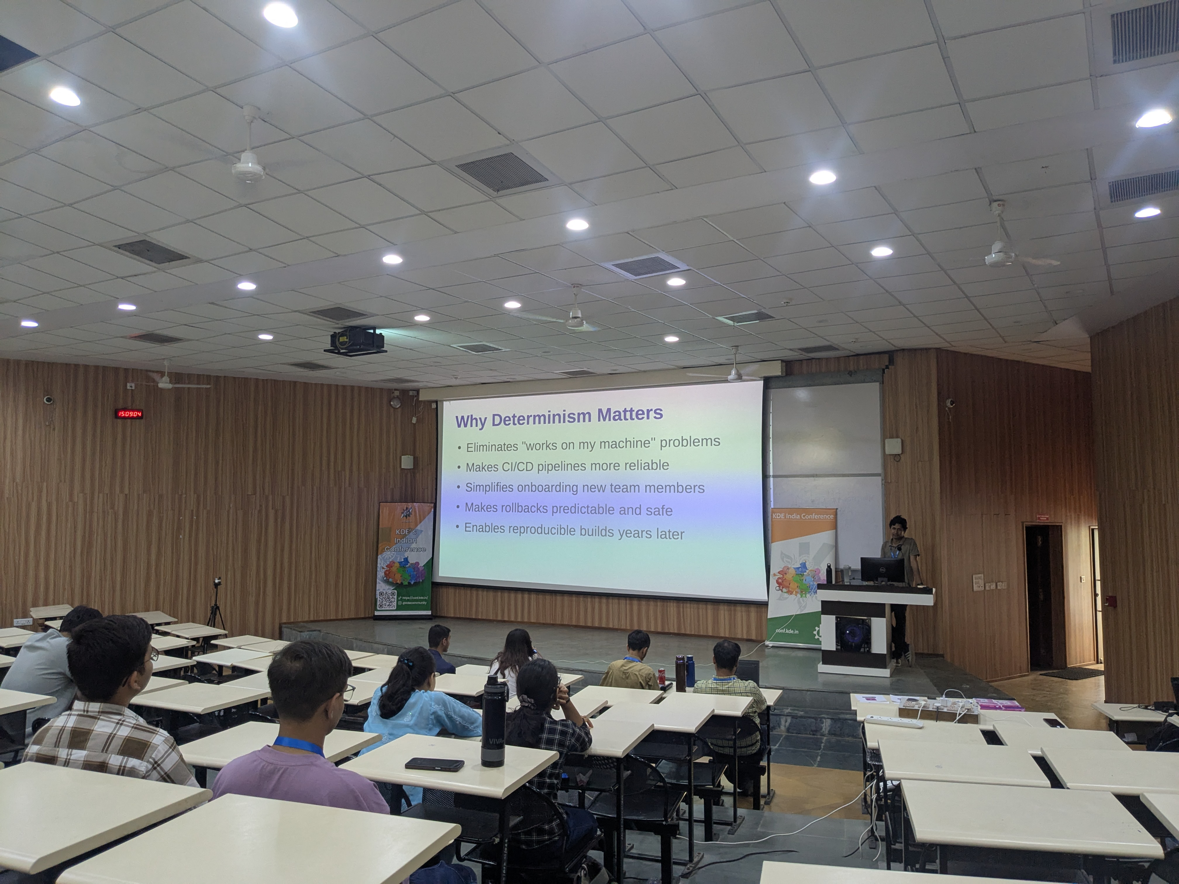 Rishi speaking about Nix
